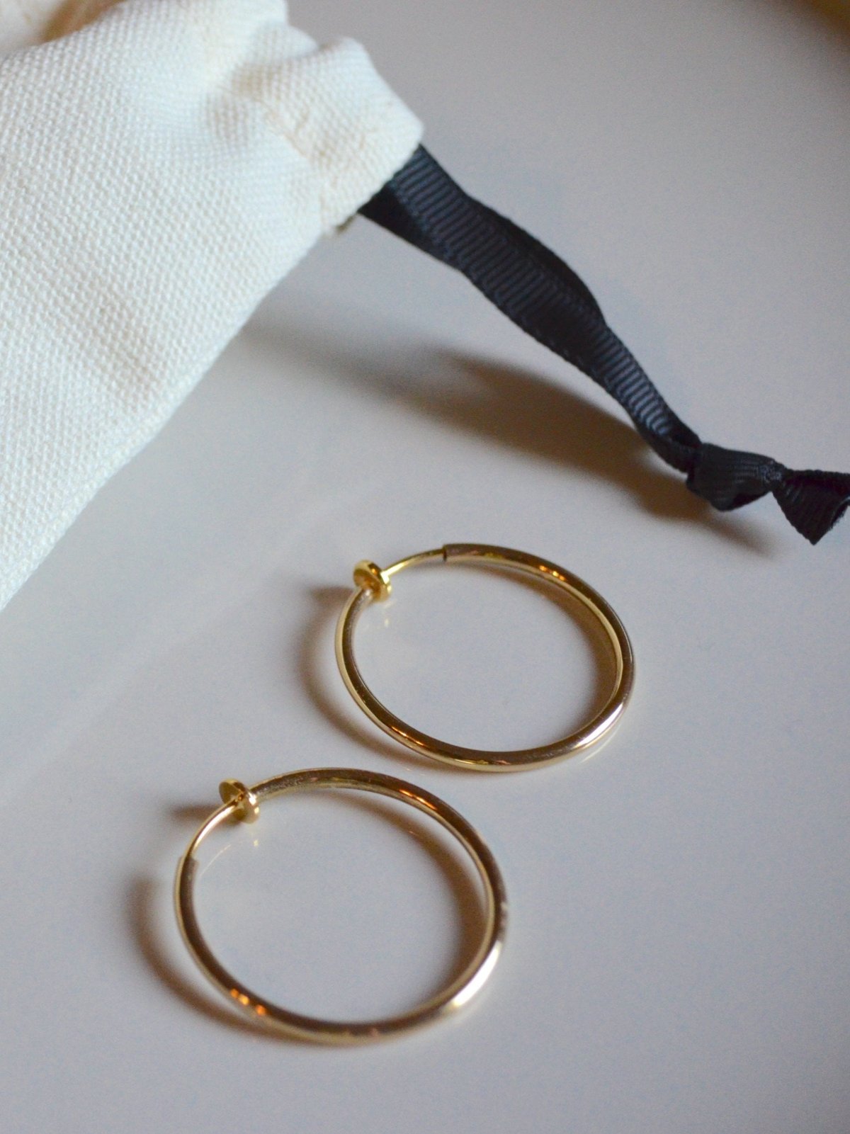 hoop earrings