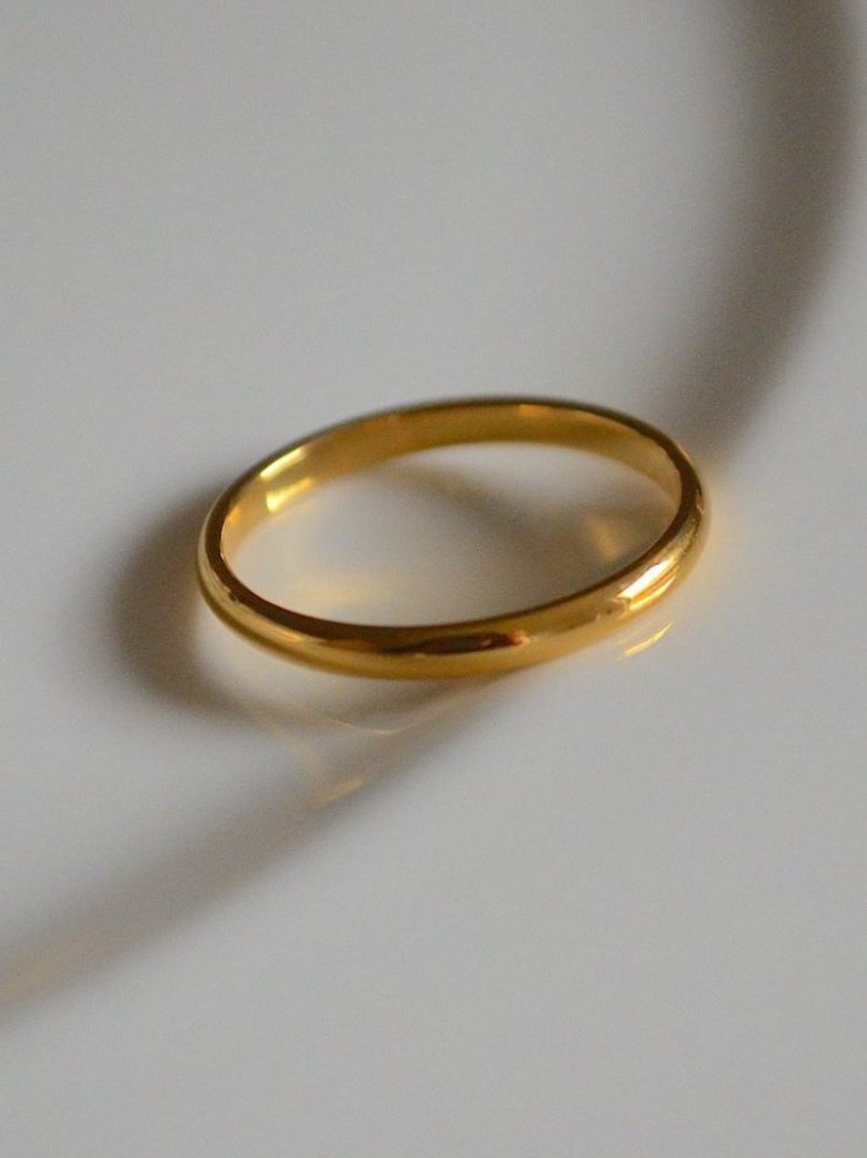 Gold Ring 2mm