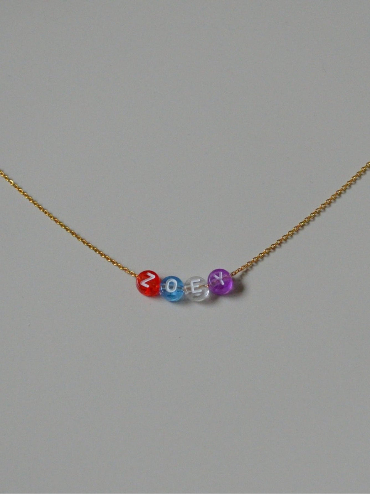 letter necklace