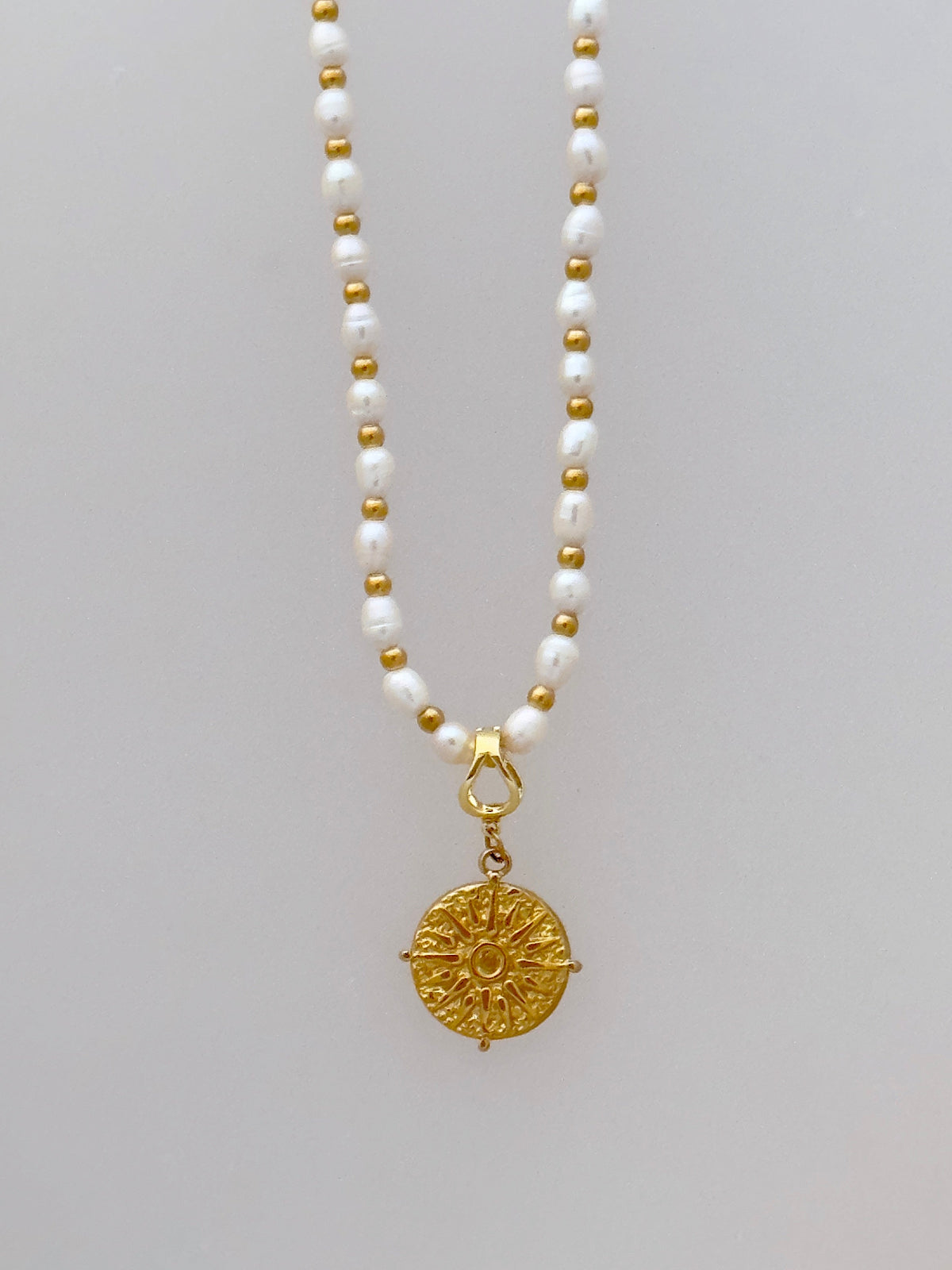 Helios Pearl Necklace