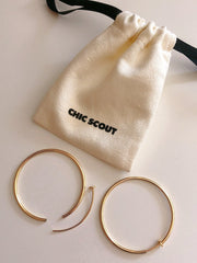 Hoop Clip-on Earrings - For non-pierced ears