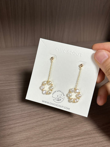 Couronne de Noël Earrings